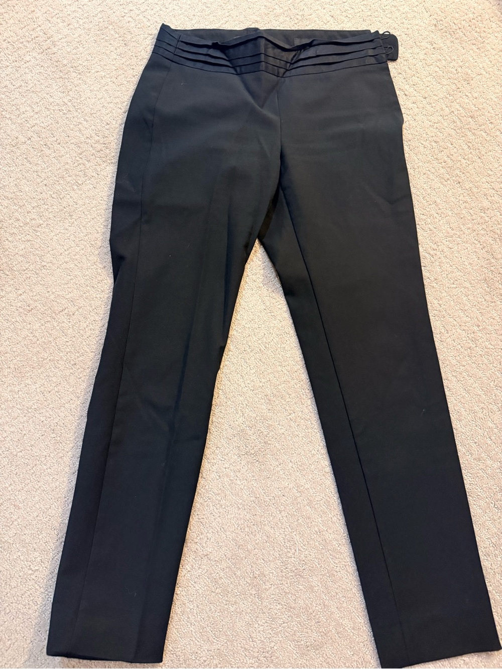 Banana Republic Black Pleated Waist Women's Dress Pants
